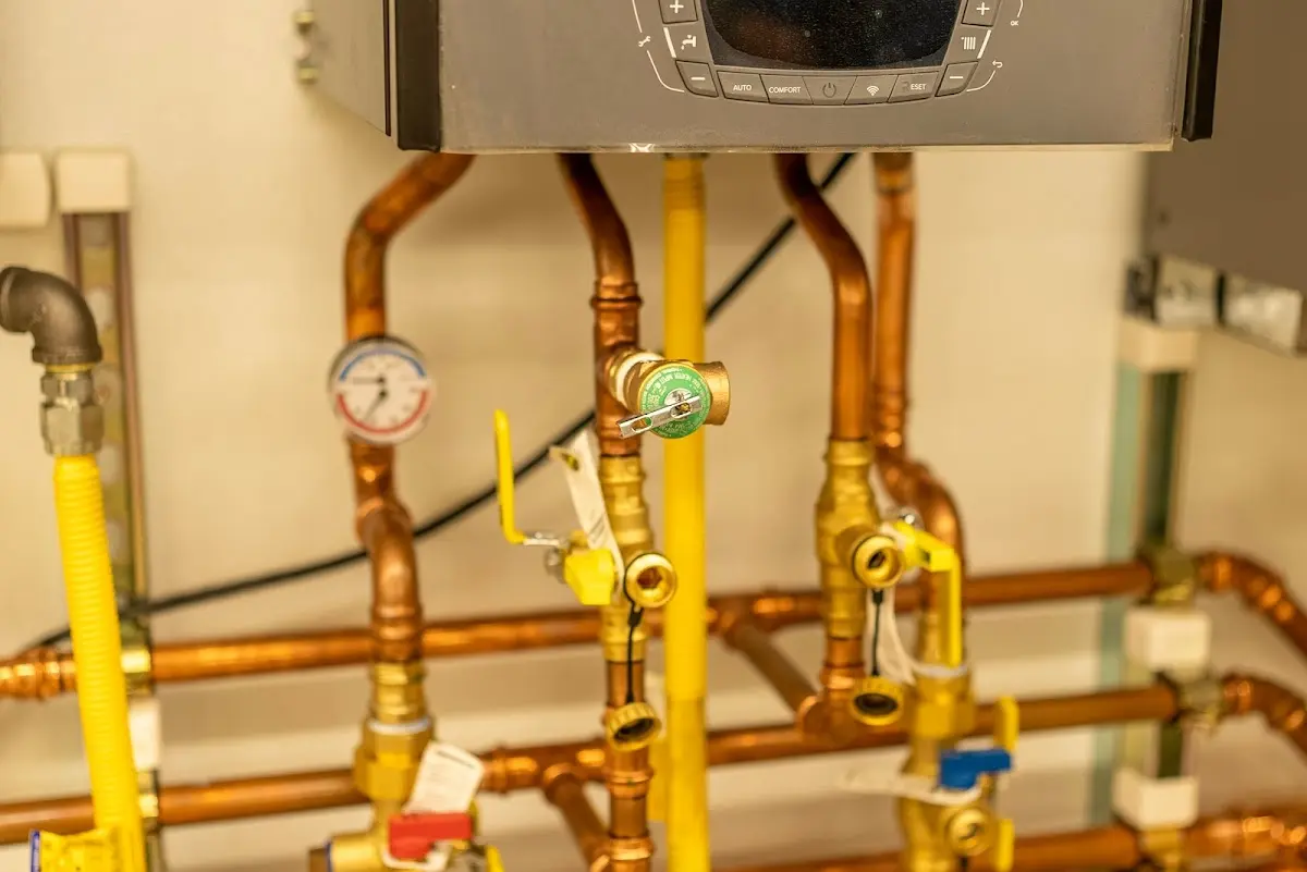 Licensed technician providing Backflow Prevention for a homeowner in Akron